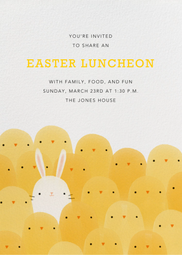 Not Like the Others - Easter Invitation by Paperless Post