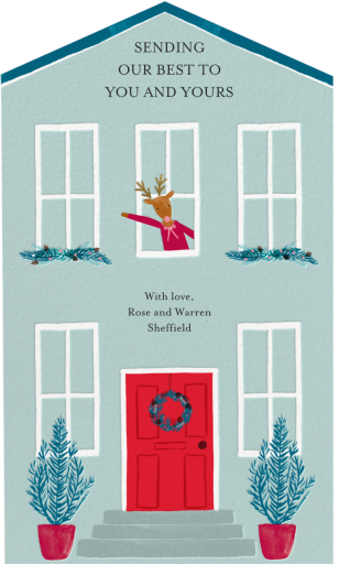 Window Welcome - Christmas Card by Meri Meri