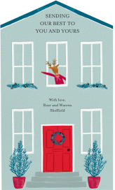 Window Welcome - Holiday Card by Meri Meri
