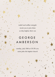 Stars Baby Shower - Religious Invitation by Rifle Paper Co.