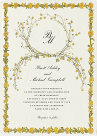 Day’s Eye - Wedding Invitation by Stephanie Fishwick