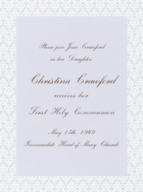 Brocade - Religious Invitation by Paperless Post