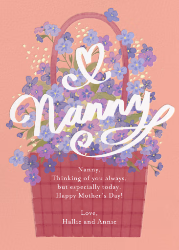 Flowers for Grandma - Mother's Day Card by Paperless Post
