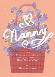 Flowers for Grandma - Greeting Card by Paperless Post