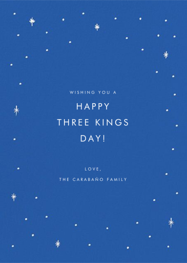 Felt Noel - Día de Reyes Card by Rifle Paper Co. - Back