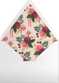 Raspberry Floral - Rifle Paper Co. Envelope