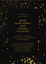 Splatter Cloth I by Paperless Post