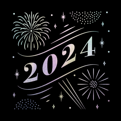 A Glowing New Year by Paperless Post