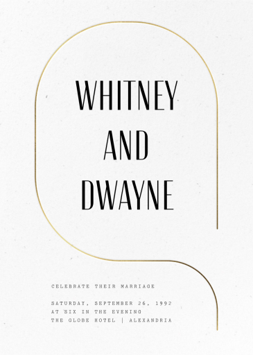 Bound - Wedding Invitation by Paperless Post
