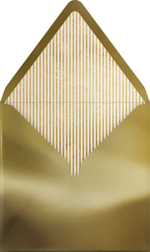 Gold Trimmed - Paperless Post Envelope