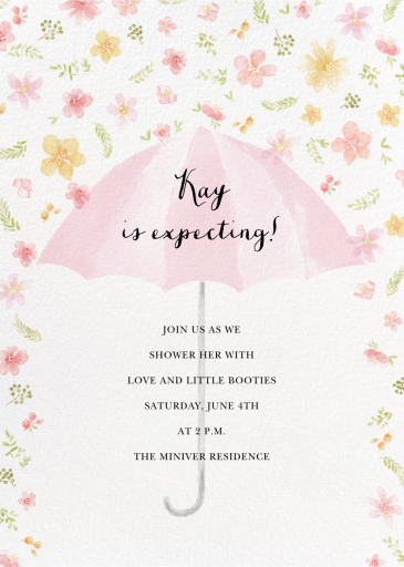 Flower Shower - Valentine's Day Invitation by Paperless Post