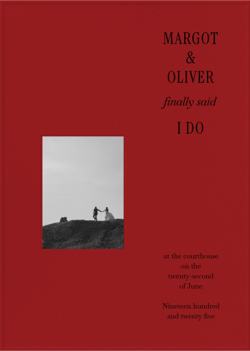 Picture Block - Wedding Announcement by Paperless Post