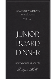 Wedding Eve - Dining & Drinks Invitation by Paperless Post