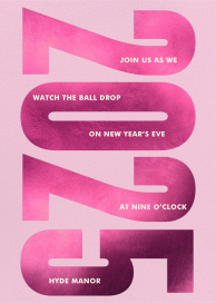 Looking Forward - New Year's Eve Invitation by Paperless Post