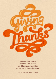 Giving Thanks Gravy by Paperless Post
