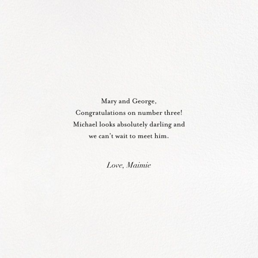 Presenting Paddington (Greeting) - Congratulations Card by Paddington Bear - Back