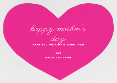 Heart Indigo Bunting - Greeting Card by The Indigo Bunting