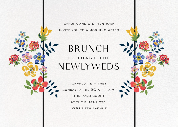 Edenham - Wedding Weekend Invitation by Liberty