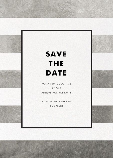 Stripe Suite (Save the Date) by kate spade new york