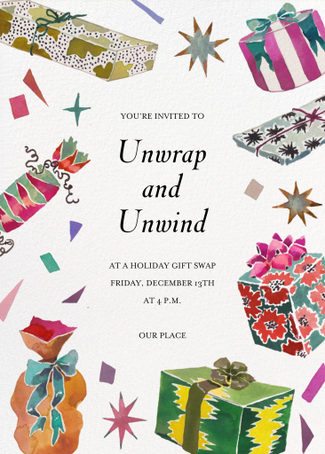 Paper and Ribbon - Invitation by Happy Menocal