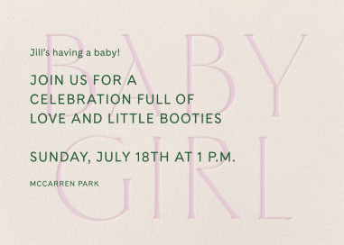 Piccolo - Baby Shower Invitation by Venamour
