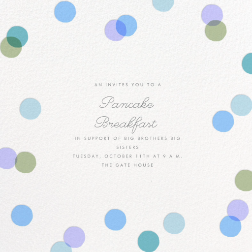 Carnaby - Pancake Breakfast Invitation by Paperless Post