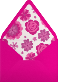 Flores Pintadas - Paperless Post Envelope