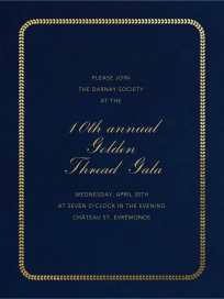 Leaf Inner Bevel Border - Gala Invitation by Paperless Post