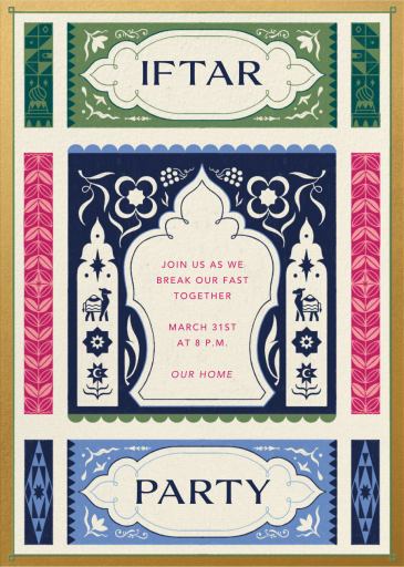 Ramadan Mosaic - Invitation by Paperless Post