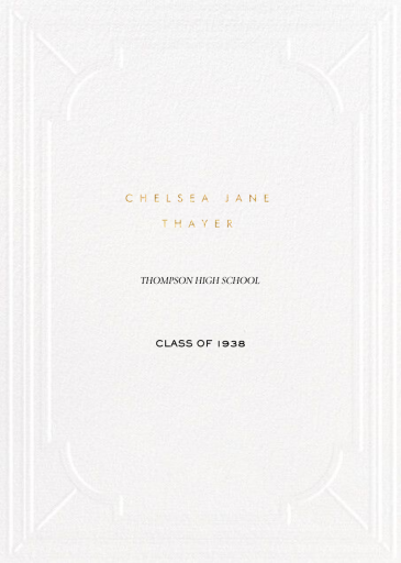 Picturesque - Graduation Announcement by Paperless Post - Back