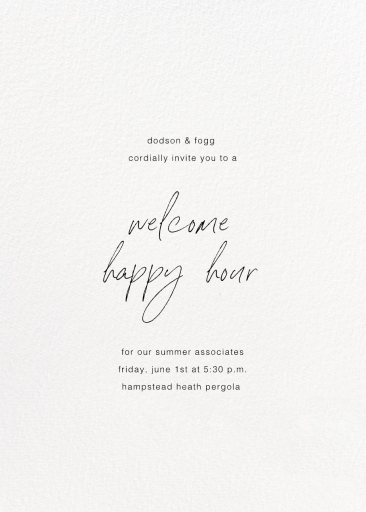 Full-Page Photo Tall (Double-Sided) - Business Event Invitation by Paperless Post - Back