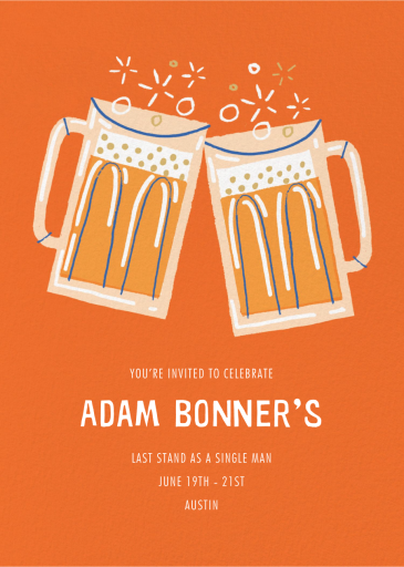 Beer Me - Bridal Shower Invitation by Paperless Post