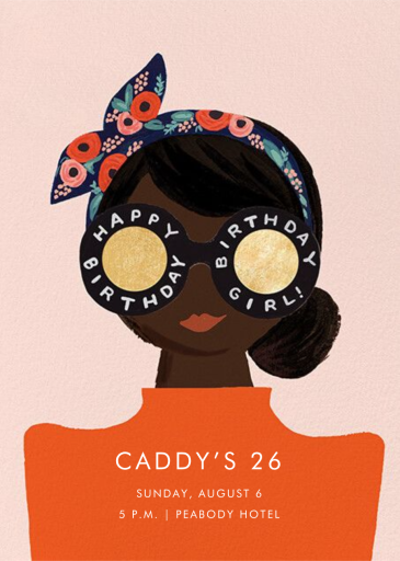 Birthday Shades - Birthday Invitation by Rifle Paper Co.