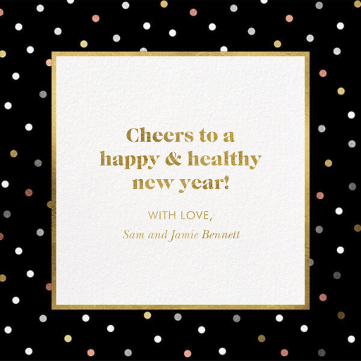 Well Wrapped - New Year's Card by kate spade new york