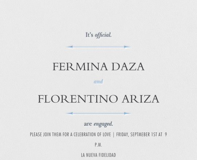 Archer - fine printing - Engagement Party Invitation by Paperless Post