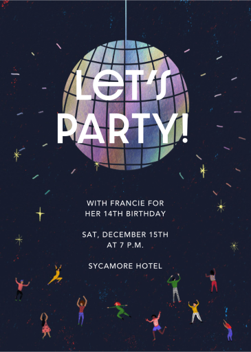 Groove Thing - Birthday Invitation by Carolyn Suzuki Studio