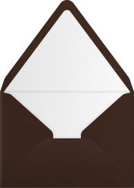 Retro Typeface - Paperless Post Envelope