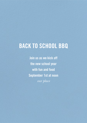 Sharper - Back to School Invitation by Cheree Berry Paper & Design - Back