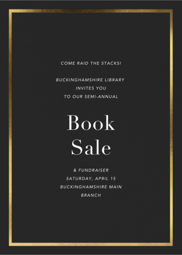 Idylle - Fundraiser Invitation by Paperless Post