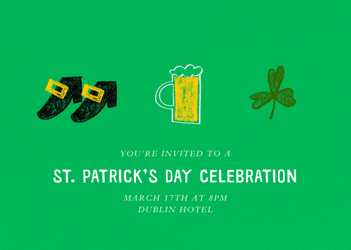 Paddy's Pint - Invitation by Paperless Post