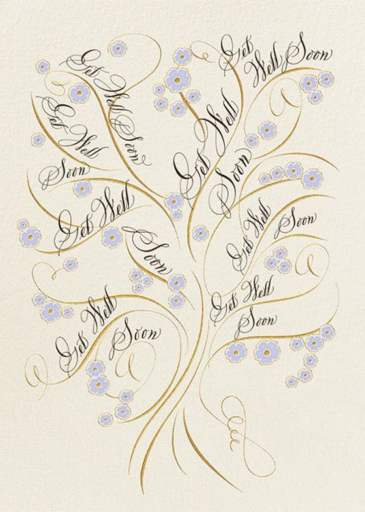 Get Well - Get Well Soon Card by Bernard Maisner