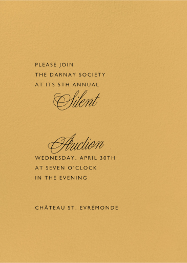 Apricot - Fundraiser Invitation by Paperless Post