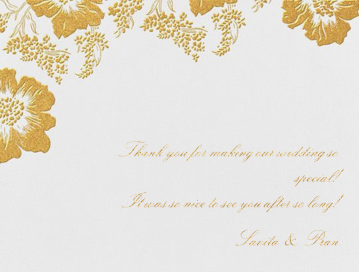 Falling Poppies I (Stationery) - Stationery by Oscar de la Renta