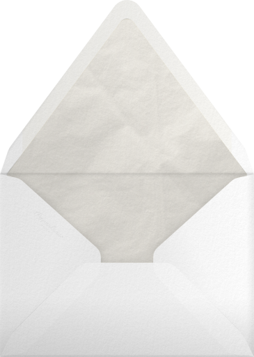 Embossed Flowers -  Monique Lhuillier Envelope