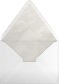 Embossed Flowers -  Monique Lhuillier Envelope