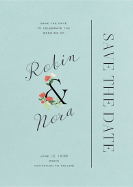 Handmade - Save the Date by Paperless Post