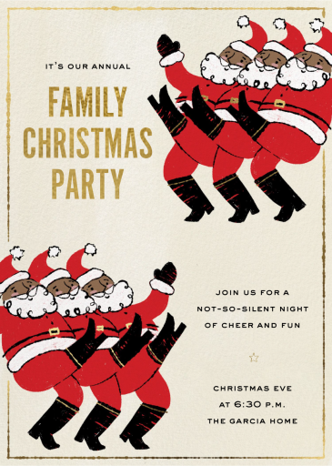 Santa Spectacular - Holiday Party Invitation by Paperless Post