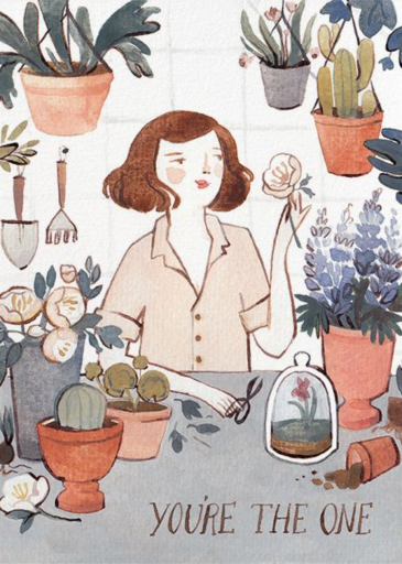 Hothouse Love (Kelsey Garrity Riley) by Red Cap Cards