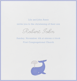 Whale by Paperless Post