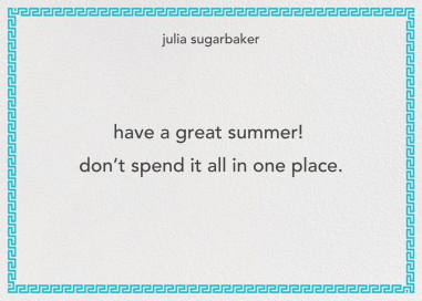 Frontera griega - Artículos de papelería de Jonathan Adler